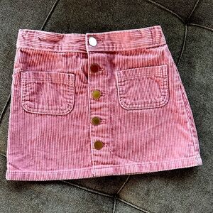 Children’s Place Pink Corduroy Girl’s Skirt Size 4